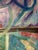 Large Vintage Contemporary Abstract Oil Painting 50 X48 For Sale - Image 13 of 18