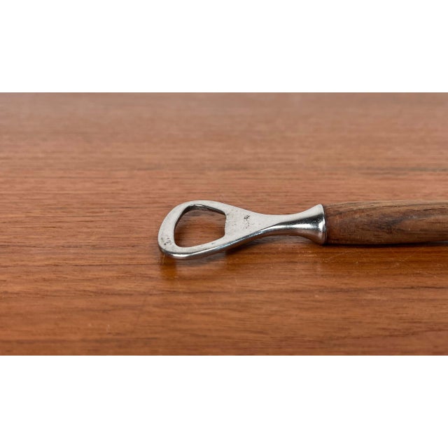 Mid-Century Modern Danish Bottle Opener in Teak, 1960s For Sale - Image 6 of 14
