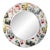 Modern Hello Beautiful Round Wall Mirror For Sale
