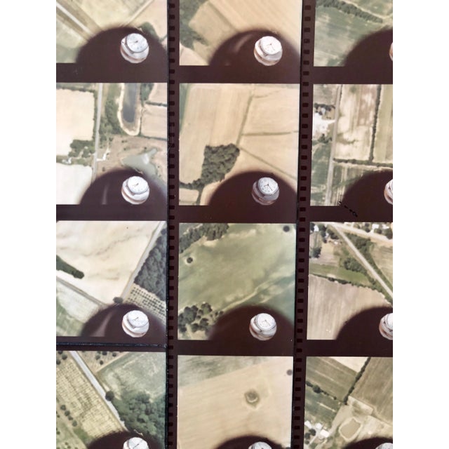 Vera Simons, 1979 "Square Time Indiana" Photo Mosaic Collage Aerial Photograph For Sale - Image 4 of 6