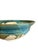 Signed Sculptural Studio Art Pottery Fruit Bowl / Hand Turned Ceramic Post Modern Decorative Centerpiece Bowl For Sale In Cleveland - Image 6 of 10