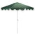 Torsa 9 Ft Crank Umbrella, Green/White Pole For Sale - Image 9 of 9