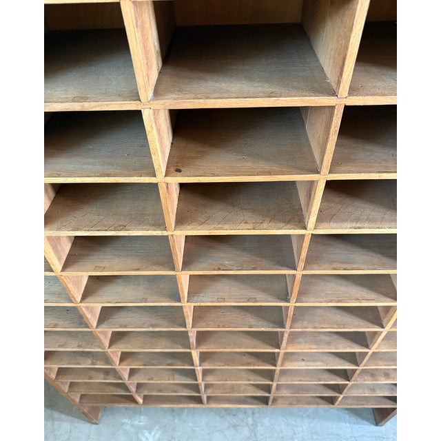Large Antique Sorting Cabinet, 1920s For Sale - Image 9 of 10