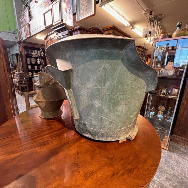 Zinc Children's Bathtub with Spout, Set of 2 For Sale - Image 12 of 18