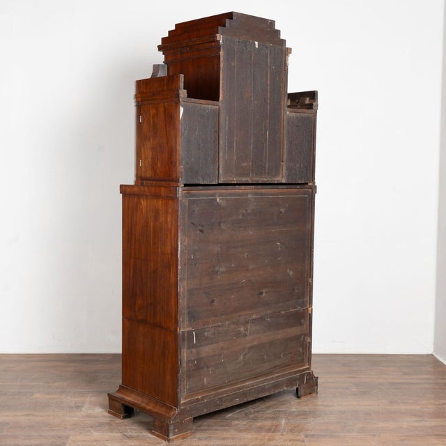 19th Century Danish Mahogany Tall Secretary Bureau For Sale - Image 13 of 13