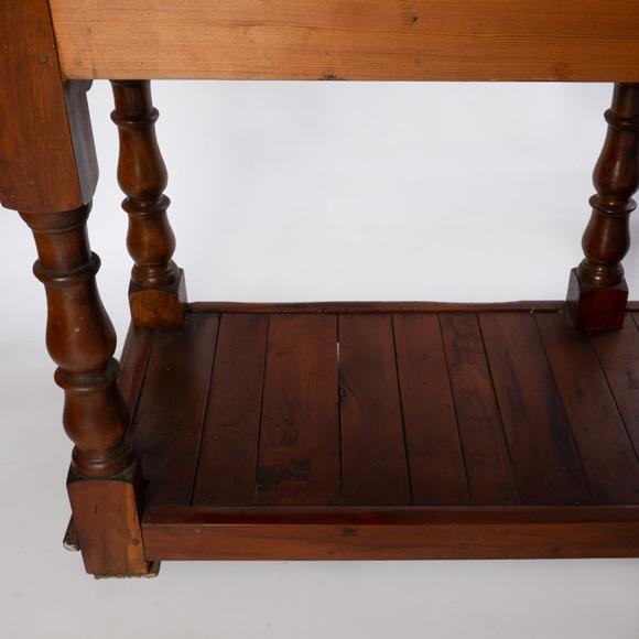 Late 19th Century English Potboard Dresser Base For Sale - Image 11 of 14