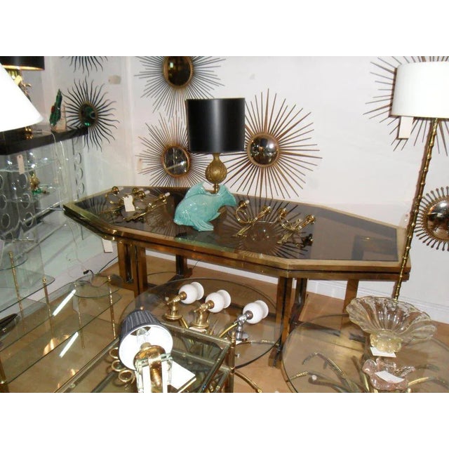 Vintage Maison Jansen Dining Table For Sale In Miami - Image 6 of 8