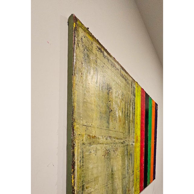 Mr Garcia, Driftwood 4, Mixed Media on Canvas For Sale - Image 4 of 7