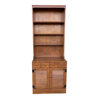 Mid Century Ethan Allen Bookcase by Baumritter For Sale