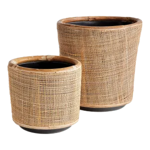 Lyla Dry Basket Planters, Set Of 2
