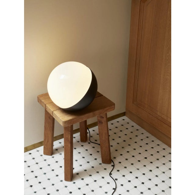 Vilhelm Lauritzen 'Vl Studio' Round Glass Table or Floor Lamp for Louis Poulsen in Brass For Sale - Image 9 of 13