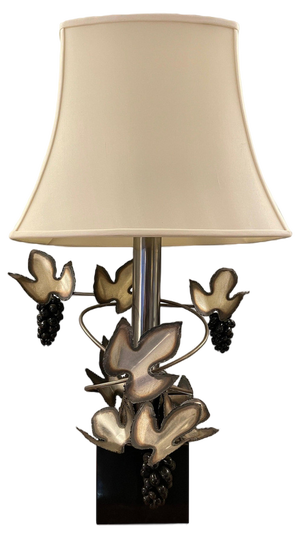 Large French Table Lamp from Maison Jansen, 1970