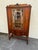 Early 20th Century Jacobean Revival Style Walnut Display China Cabinet For Sale In Washington DC - Image 6 of 14