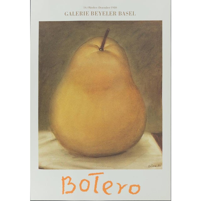La Poire Poster after Fernando Botero For Sale - Image 6 of 6
