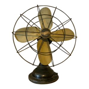 Rare 1930s Art Deco Westinghouse “Debon-Aire” Oscillating Desk Electric Fan - Fully Functional