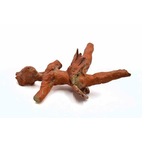 Painted terracotta sculpture realized by sirio pellegrini in 1960s. Good condition. Sirio pellegrini, born in rome on...