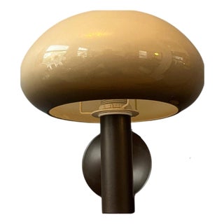 Vintage Space Age Mushroom Wall Sconce from Massive For Sale