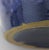 Italian Artisan Mottled Blue Urn For Sale - Image 9 of 10