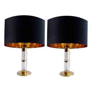 Brutalist Table Lamps from Kaiser Leuchten, Set of 2 For Sale