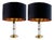Brutalist Table Lamps from Kaiser Leuchten, Set of 2 For Sale