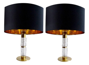Brutalist Table Lamps from Kaiser Leuchten, Set of 2