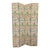 Monumental Chinoiserie Decorated Four-Panel Upholstered Floor Screen (2 Avail) For Sale