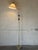 Textile Brass Floor Lamp With Adjustable Swing Arm Danish Mid-Century Modern 1960s For Sale - Image 7 of 10