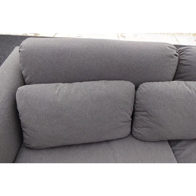 Vintage Steel and Fabric Sofa, 1970s For Sale - Image 4 of 9