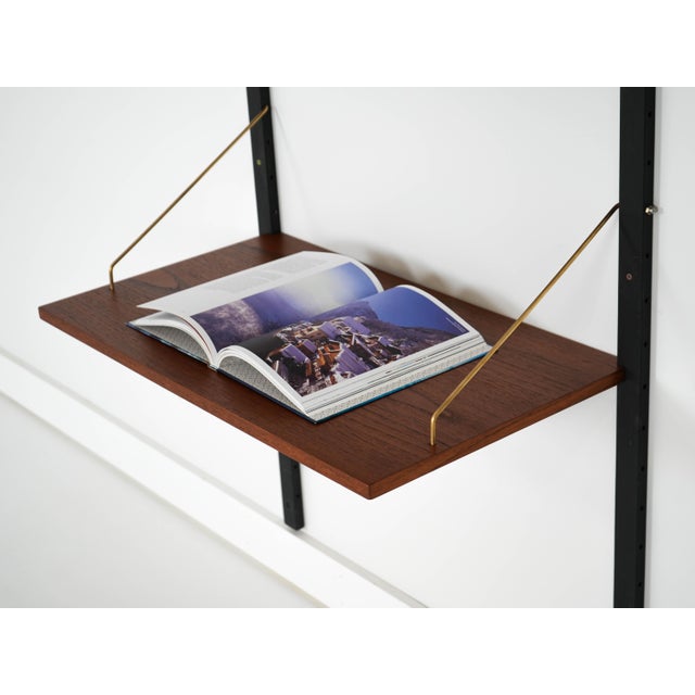 1960s Danish Teak PS System Wall Unit from Randers Møbelfabrik, 1960s For Sale - Image 5 of 14