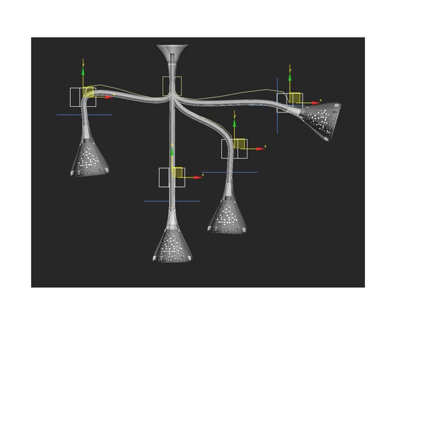 Pipe Adjustable Fluorescent Pendant Lamp by Herzog & De Meuron for Artemide, 2002 For Sale - Image 13 of 18