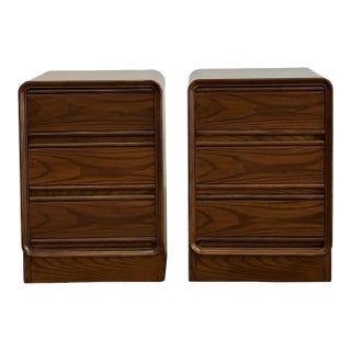 1960s Westnofa Style Nightstands - Pair For Sale