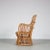 Small Rattan Armchair, Netherlands, 1950s For Sale - Image 3 of 12