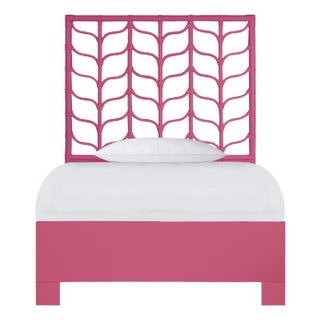 Ivy Standard Bed Twin, Hot Pink For Sale