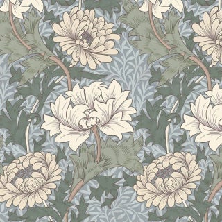 CHRYSANTHEMUM MAGNA Wallpaper - Byzantine For Sale