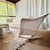 White Vintage Lloyd Looms - 3 Piece Wicker Set: Sofa, Rocking Chair, Foot Stool/Side Table, 3 Pieces For Sale - Image 8 of 17