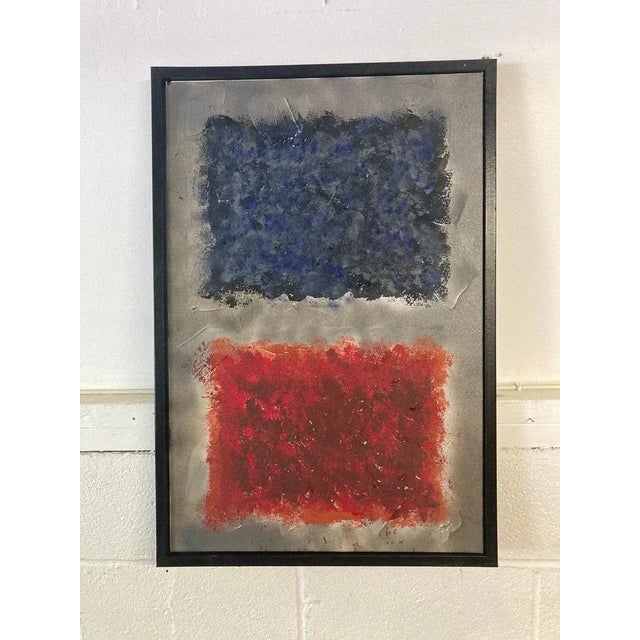 Original Abstract Signed Wall Art Painting For Sale - Image 10 of 11