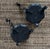 Antique Cast Iron Candle Holders For Sale - Image 4 of 5