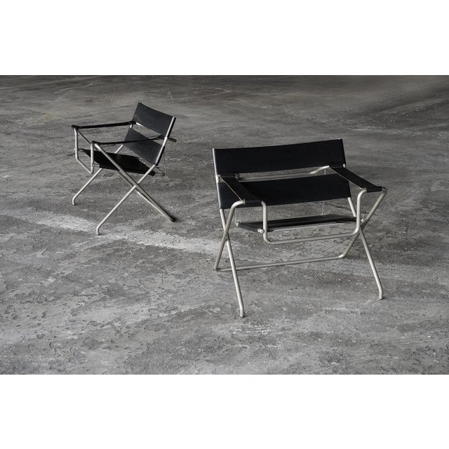D4 Lounge Chairs by Marcel Breuer for Tecta, Germany, 1980s, Set of 2, in Good conditions. Designed before 1890 I have...