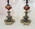 Pair Antique Ornate 1800's Patinated Gilt Bronze Marble Neoclassical Candelabras For Sale - Image 13 of 14