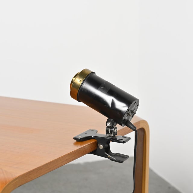 Clip-on Lamps by Jacques Biny for Lita, 1950s, Set of 3 For Sale - Image 9 of 11