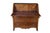 This antique American Federal period Hepplewhite slant-front desk is meticulously crafted from warm, richly grained...