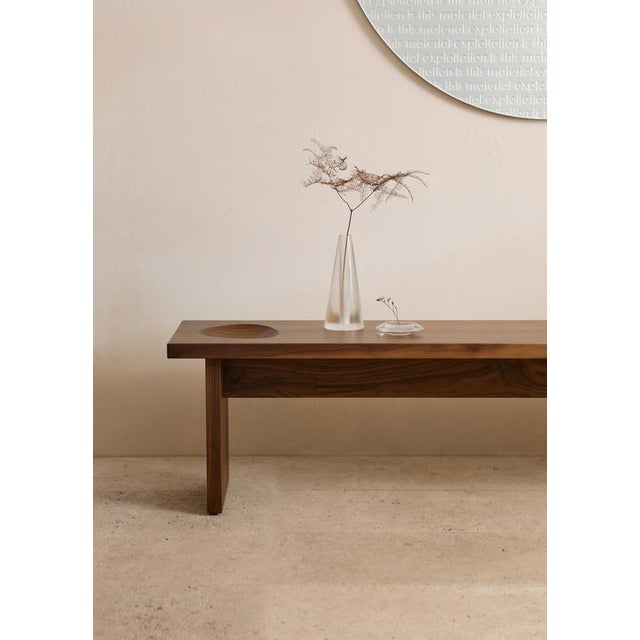 Gold Timber Mazer Bench by Tom Fereday For Sale - Image 8 of 9