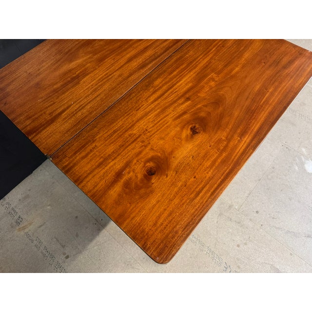 Antique Georgian Mahogany Tea Table, 1800 For Sale - Image 6 of 12