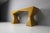 Brown Italian Geometric Console Table, 1980 For Sale - Image 8 of 8
