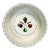Vintage Americana Arts & Crafts Thanksgiving Ceramic Pie-Quiche Dish For Sale
