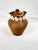 Accent a rustic tabletop or open shelving display with this authentic late 19th-century French bistro pitcher. Expertly...