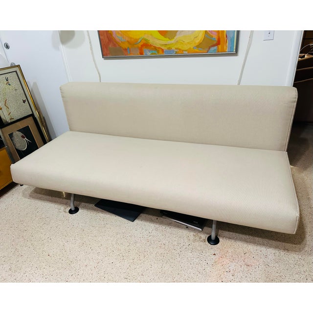 Gianfranco Pezzot Gianfranco Frattini for Tacchini Slipcover Sleeper Sofa For Sale - Image 4 of 10