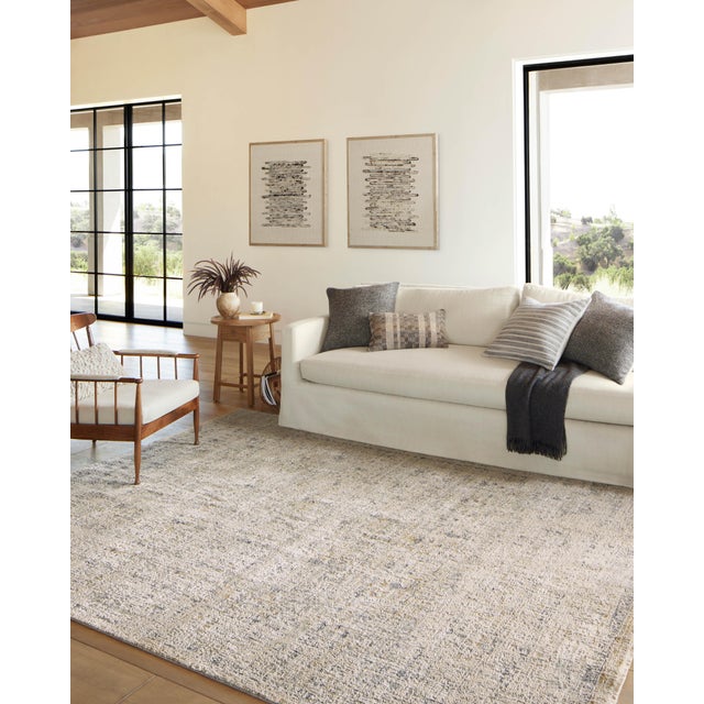 Loloi Rugs Amber Lewis x Loloi Alie Sand / Sky 2'-7" x 10'-0" Runner Rug For Sale - Image 4 of 8