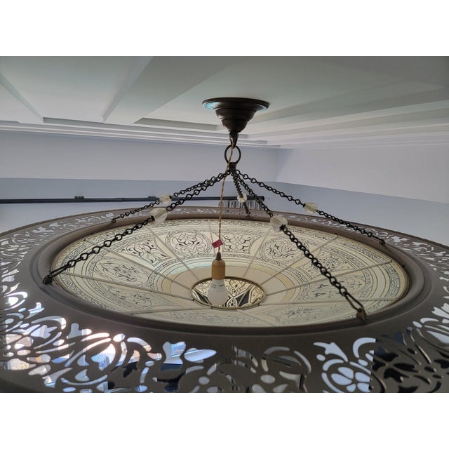 Fortuny Scheherazade 2-Tier Silk Chandelier – Venezia, Italy – Handcrafted Designer Lighting For Sale - Image 12 of 15