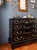 Habersham Furniture Habersham Black Chinoisere Hand Painted Chest of Drawers | Dresser For Sale - Image 4 of 18